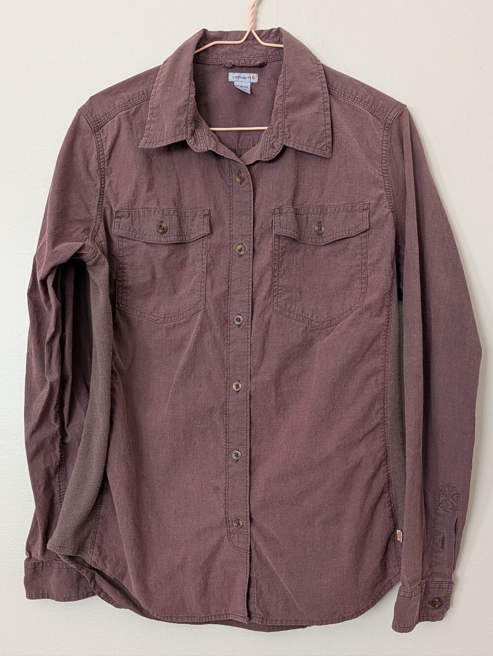 Carhartt Women's Rugged Flex Bozeman Shirt Style 103600-643 Deep Wine